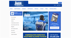 Desktop Screenshot of jagerproducts.com